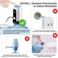 Dispensador De Agua Automático Sin Cable Recargable USB Botella De Agua Eléctrica Para Oficina Y Escuela Color Plástico - details 6