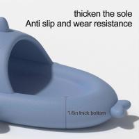 Tiburón slide Niño Adult Mujeres habbres Tiburón zapatillas-Cloud Tiburón slide Playa sandalias unisex almohada Casa Zapatilla - details 1