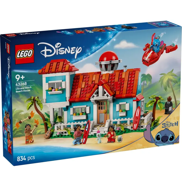 LEGO DISNEY - CASA EN LA PLAYA DE LILO Y STITCH, 43268, Tienda con licencia oficial - 1