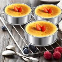 3pcs Anillos De Hornear De Acero Inoxidable No Adherente Molde Para Muffin Y Crumpet Versátiles Para Tartas Y Pasteles Herramientas De Pastelería - details 5