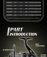 Carrete De Pesca Spinning M Long Shot Jigging Serie 8000/9000/10000/12000/14000 7+1BB Carrete De Agua Salada Con Arrastre Máximo De 55lb Para Surf Y Pesca En Río - details 3