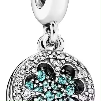 Pulsera de cuentas con colgante de metal de diamante verde, accesorios para hacer tú mismo - 1
