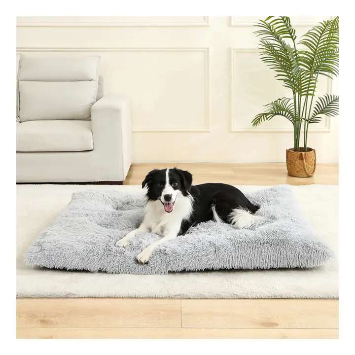 Sofá Suave Para Perros Y Gatos Almohadilla De Descanso De Peluche Larga Para Mascotas Producto De Ropa De Cama Animal - 1