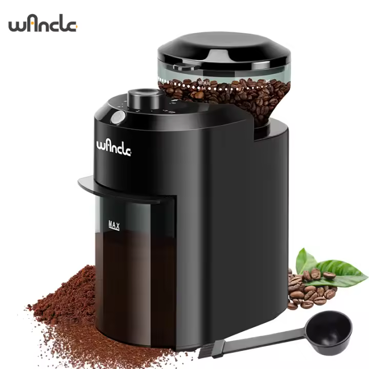 Molino De Tostador Automático Wancle Con 28 Niveles De Grind Para Café Espresso Y Frésch Press 2-12 Tazas Material ABS Eléctrico - 1