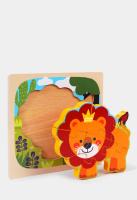 Puzzle De Madera 3D Para Bebés Juguete Educativo Montessori Aprendizaje Infantil Tangram Formas Animales Y Vehículos Juego Cognitivo - details 9