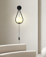 Lámpara De Pared LED G9 Para Dormitorio Con Interruptor De Enchufe Metal Para Pasillo Ajuste De Voltaje AC85-265V Moderna - details 3
