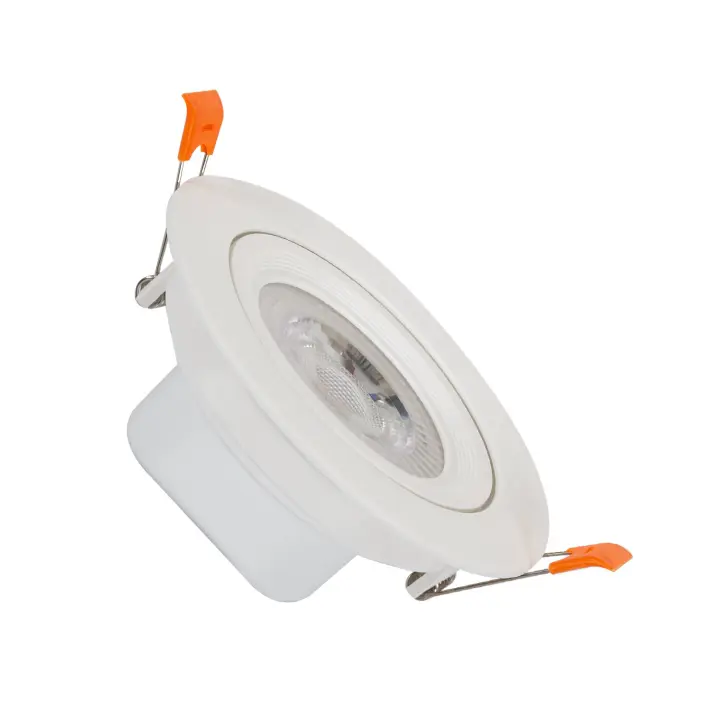 Ledkia Foco Downlight LED 9W Circular SOLID Slim Corte Ø 95 mm 3000K Blanco Cálido - 1