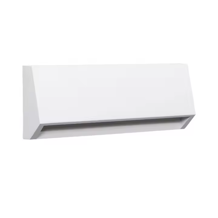 Ledkia Baliza Exterior LED 3W Superficie Pared Rectangular Blanco Tunez  2700K Blanco Cálido - 1