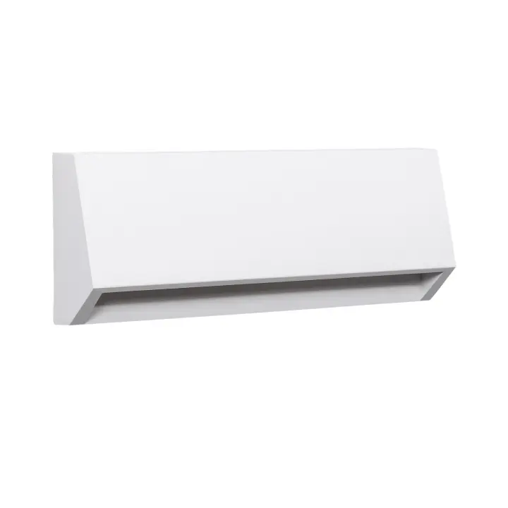 Ledkia Baliza Exterior LED 3W Superficie Pared Rectangular Blanco Tunez  2700K Blanco Cálido - 1
