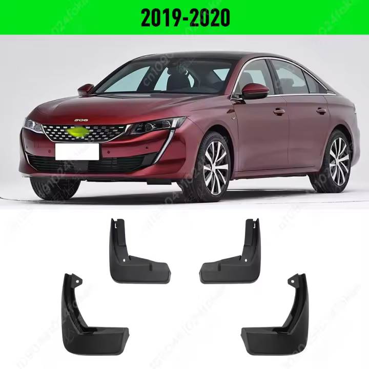 Fender Mudguard Para Peugeot 508 Sedan 508SW 2019 2020 Protección Contra Salpicaduras Accesorios De Coche Guardabarros - 1