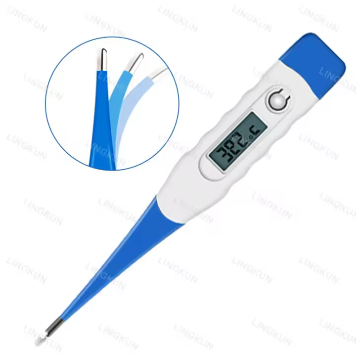 Termómetro Digital Para Bebés Uso Oral Y Axilar Lectura Rápida Y Precisa Pantalla LCD Alerta De Fiebre Termómetros Para Baño De Bebé - 1