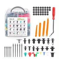 Juego De Clavos Y Tornillos Para Parachoques Universal 680PCS/725PCS Conjunto De Reparación De Clips De Coche Herramientas De Mantenimiento Automotriz - details 0