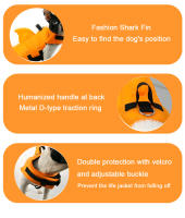 Chaleco De Seguridad Para Perros De Tamaño Pequeño Con Alta Flotabilidad Chaqueta De Natación Para Perros Medianos Y Grandes Para Surf - details 4