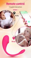 Vibrador Para Mujeres Con Dildo Wear G Spot Clit Estimulador Pantalones Control Remoto APP Masturbador Anal Juguetes Sexuales Adultos Silicone Material 9.5*8*3.5cm - details 4
