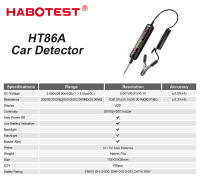 HT86A Detección De Voltaje De Coche 100V Pluma No Contacto Ajustable Prueba De Voltaje DC Con Retroiluminación Herramienta De Mantenimiento De Fallas Electrónicas - details 2