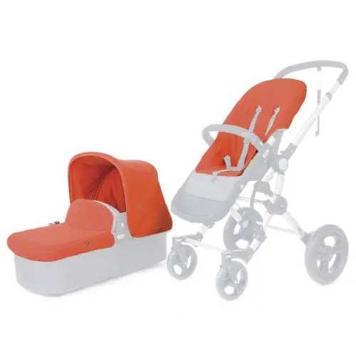 SET POLAR BABY ACE NARANJA  PARA COCHECITO BEBE, COMPATIBLE CON BUGABOO  NO ES UN COCHECITO - 1