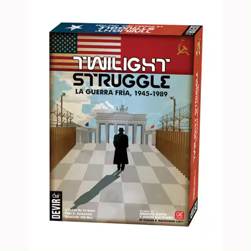 Twilight Struggle: La Guerra Fría, 1945-1989. De Devir. - 1