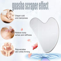 1PC Scraper De Acero Inoxidable Gua Sha Para Cuidado De La Piel Masajeador Facial Completo Y Cuello Herramienta De Masaje SPA Desintoxicante Para Relaxar El Estrés - details 8