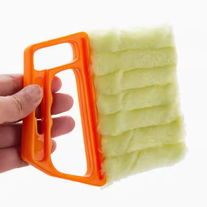 El Cuchillo con La Manija ergonómica para las cortinas de Cierres, Las Cortinas sucias y La herración del cuidado Casero, Esponja Mojada del Traco - 1