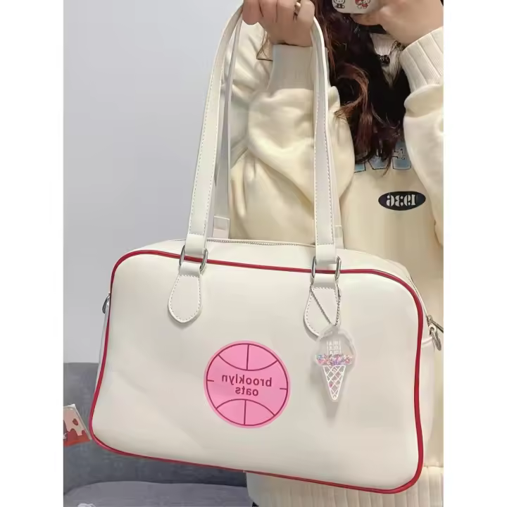 Bolso Deportivo pequeño de estilo Korean para el campo, Bolso de mano Femenino de gran capacidad, versáril, Bandolera de Hombre, novedad de 2023 - 1