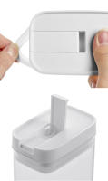 Caja De Almacenamiento De Pasta Transparente Plástico Sellado Contenedor Para Espaguetis a Prueba De Humedad Juego De Alimentos Para La Cocina - details 7
