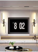 Lámpara De Pared LED Moderna Minimalista Para Dormitorio Y Sala De Estar Luz De Noche Para Cama Y Sofá Fuente De Aluminio Incluye Bombillas Instalación En Pared - details 8