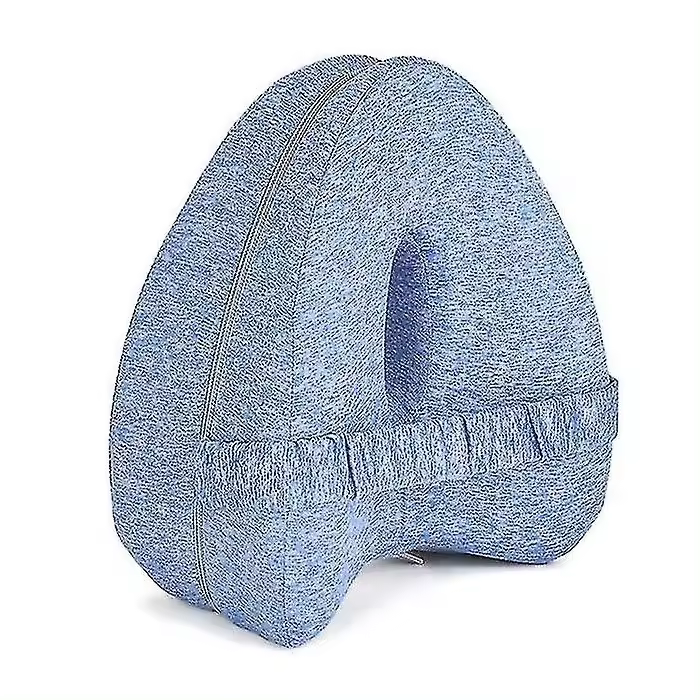 Almohadilla ergonómica de la rodilla de la espuma de la Memoria para los durmientes laterales - 1