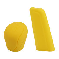 Cubierta De Botón De Cambio De Velocidades De Silicona Para Coche Compatible Con Ford Focus MK3 MK2 C-MAX Fiesta Ranger Interior Galaxy Transit - details 2