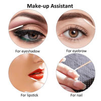 100/300pcs Pinzas De Uñas De Algodón Con Patrón De Cejas Herramienta De Arte Para Retirar Polvo De Uñas Y Detalles De Manicura - details 5