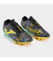 JOMA BOTAS FUTBOL STRIKER 2401BLACK FIRM GROUND COLOR NEGRO CON AMARILLO - details 0