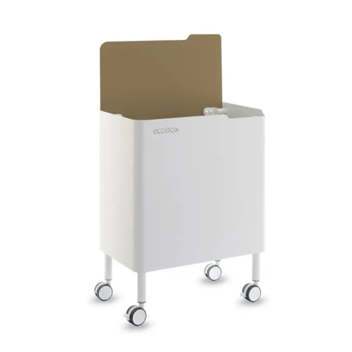 DON HIERRO - Cubo de basura ergonómico, funcional y elegante, 2 x 20 litros, ECOBOX NOA- - 1