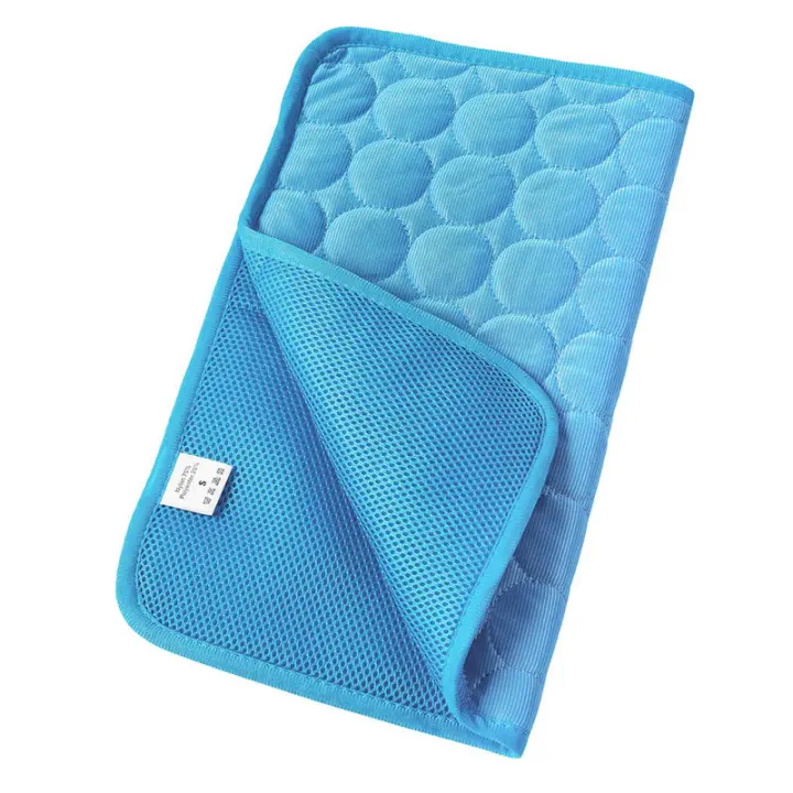 Alfombra De Verano Para Perros Y Gatos Almohada Respirable Lavable Para Pequeños Medianos Y Grandes Mascotas Cojín Para Coche - 1