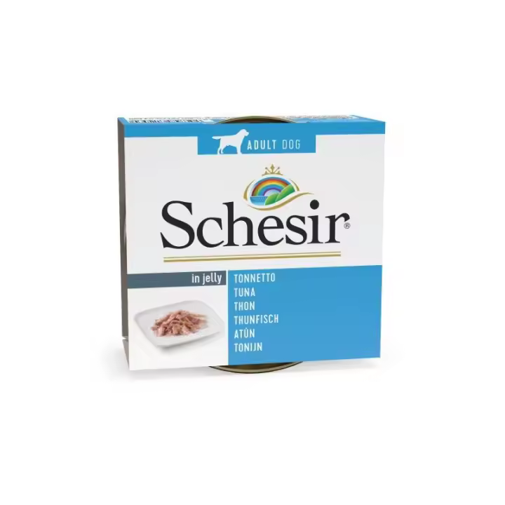 Schesir Lata Perro De Atún En Gelatina 150 Gr Pack - 10 X 150 Gr - 1