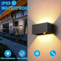 Lámpara De Pared Exterior LED 24W Con Sensor De Movimiento Negro/Blanco IP65 Impermeable Iluminación Ajustable Para Interior Y Exterior Luz De Porche Moderna Sin Certificación - details 4