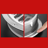 Tapa De Ventilación Duradera De Acero Inoxidable 201 Para Exterior 75-200MM Grille De Tubo Redondo De Ventilación Resistente a La Corrosión - details 6