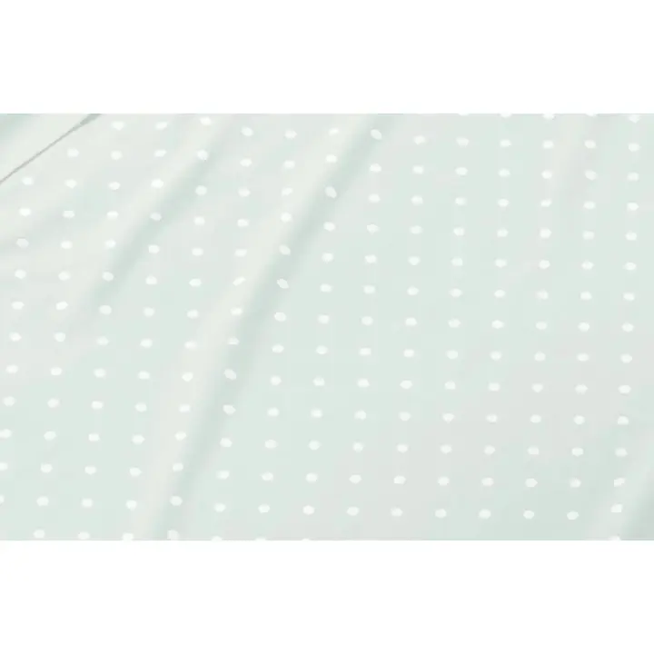 Burrito Blanco Juego de Sábanas de Algodón 100%-CAMA 135 -Modelo 626 Lunares – Suavidad, Calidad y Diseño Moderno  Burrito Blanco - 1