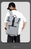 Mochila informal de moda de gran capacidad, nueva tendencia de estilo, mochila escolar para estudiantes, mochila de viaje para hombres y mujeres que combinan con todo. - details 14