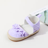 Zapatos Para Bebé Niñas Primavera Verano Antideslizantes Suaves De Algodón Pre-walking Sandalias Alta Calidad Suela Antideslizante MiYuebb - details 6