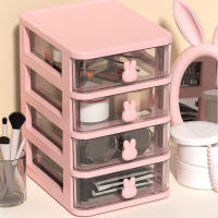 Caja De Almacenamiento Multifuncional Para Escritorio Con Porta Bolígrafos Y Rack Para Accesorios De Cabello, Caja De Joyas De Tres Capas Ecológica - details 6