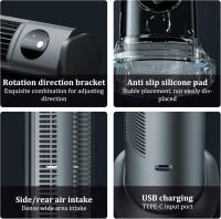 Ventilador de Torre de 11 pulgadas, ventilador de Mesa personal 2 en 1 sin Aspas, portátil, recargable, ventilador de escritorio Eléctrico con opción de 3 velidades, tamaño Pequeño para Oficina y Hogar - details 3