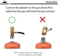 Adaptador De Estufa De Gas Para Camping Y Picnics De Alta Calidad Herramienta De Conversión Aluminio Unipersonal Sin Ignición - details 4