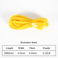 Banda De Resistencia De Látex Pesada Para Ejercicio De Pilates Y Fitness En Casa Aumenta La Fuerza De Los Brazos Abdominales Y Piernas Ayuda En El Levantamiento De Pesas - details 5