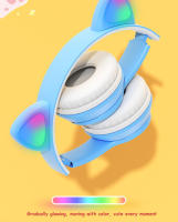 Auriculares Inalámbricos Para Niños Con Luz De Flash Y Micrófono Headset Bluetooth Estéreo Para Música Y Juegos Regalo Para Niñas Y Niños - details 26