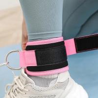 Tirantes De Tobillo Para Ejercicios De Gimnasio Y Entrenamiento De Muslos Soporte De Doble Anillo Para Fortalecimiento De Glúteos Y Abductores - details 13