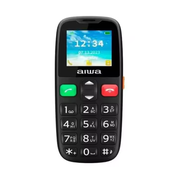 Smartphone Aiwa Fph-s100-2g Black 32mb 32mb Ram Gsm Negro combina un diseño elegante con la funcionalidad básica que necesitas para el día a día. Su pantalla de 1.8 pulgadas con - 1
