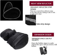 Bolsa De Sillín Para Motocicleta Con Cubierta Impermeable SA212 Equipaje De Viaje De Motocicleta Estilo De Estuche De Traje - details 4