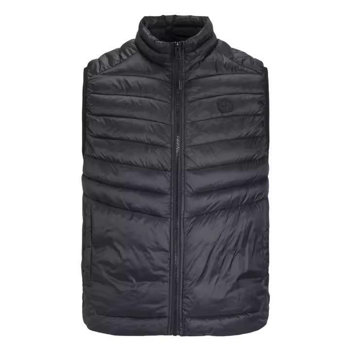 Ropa hombre Chalecos Jack & Jones Chaleco Sprint Negro - 1