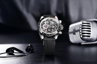 Reloj Mécanico De Lujo PAGANI DESIGN Para Hombre Con Bisel De Cerámica Arco Iris Resistente Al Agua De Acero Inoxidable Y Correa De Goma - details 27