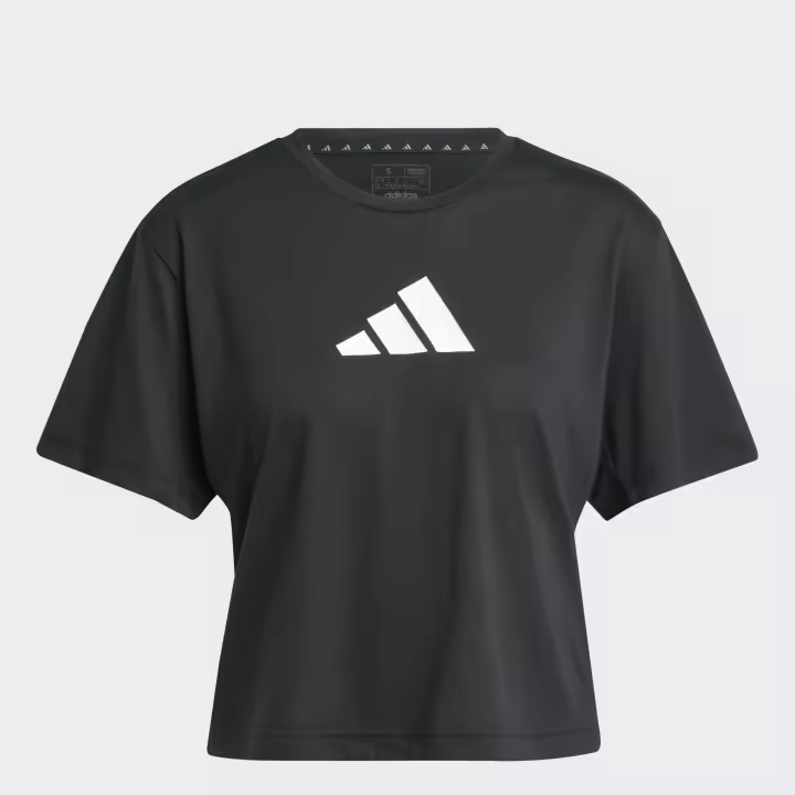 CAMISETA ADIDAS MUJER COLOR NEGRO - 1