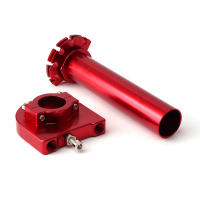 Manillar De Motocicleta Universal De Aluminio 22mm 7/8" Twister Grips Acelerador Para Scooter Y Bicicletas De Tierra - details 2